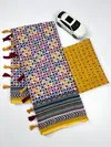 MG 570 Plain Linen Digital Printed Fancy Saree Wholesalers In Surat